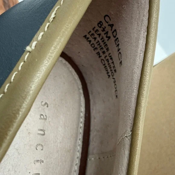 Sanctuary Cadence Leather Penny Loafer Wedge NIB Eco Chic Style 523258 - Picture 9 of 16